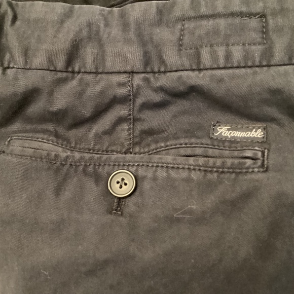 Faconnable black chinos - Picture 6 of 7